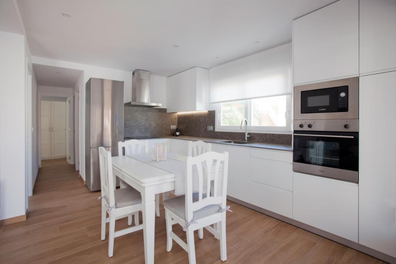 Acogedor Apartamento Junto Al Mar Oliva Esterno foto