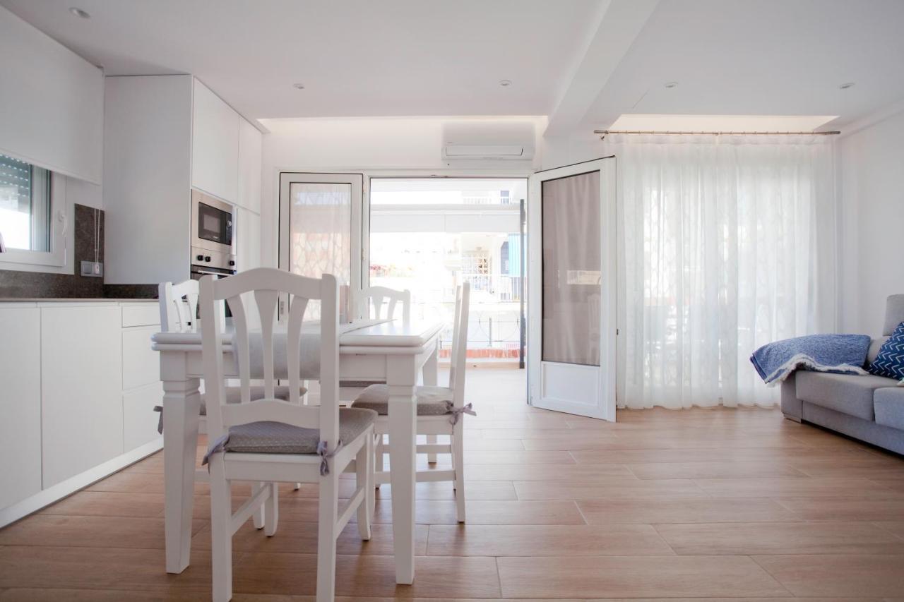 Acogedor Apartamento Junto Al Mar Oliva Esterno foto