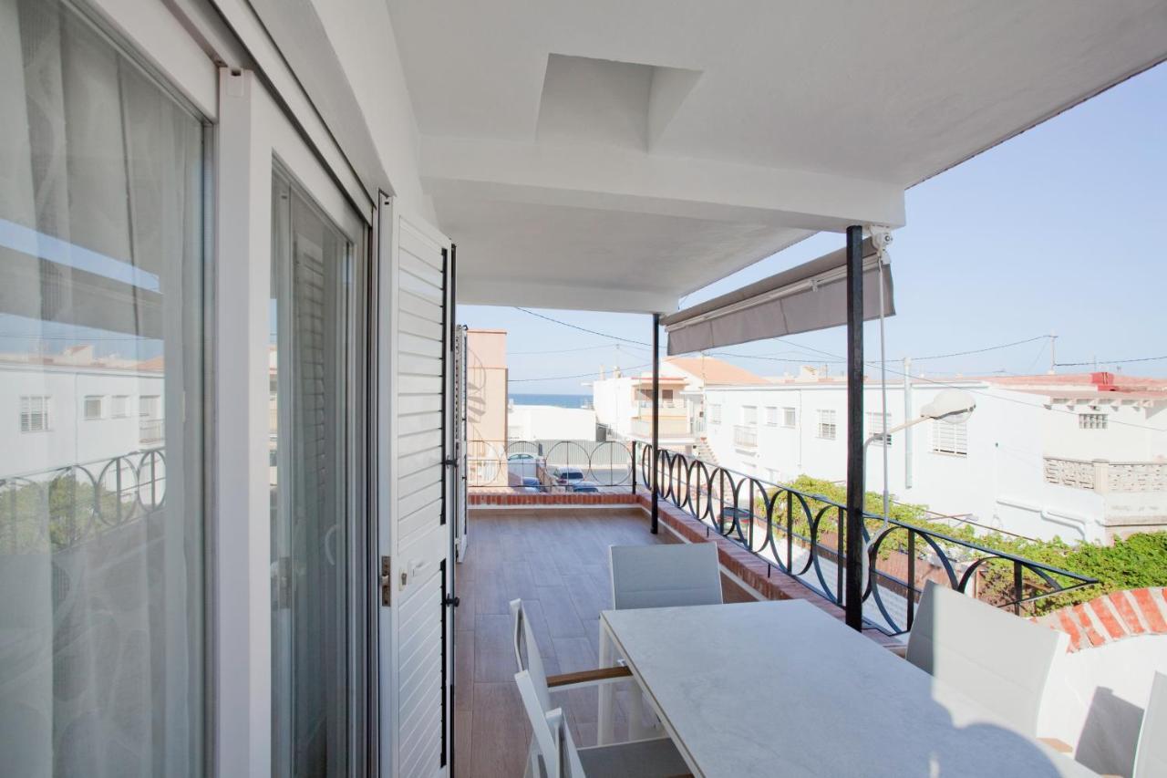 Acogedor Apartamento Junto Al Mar Oliva Esterno foto