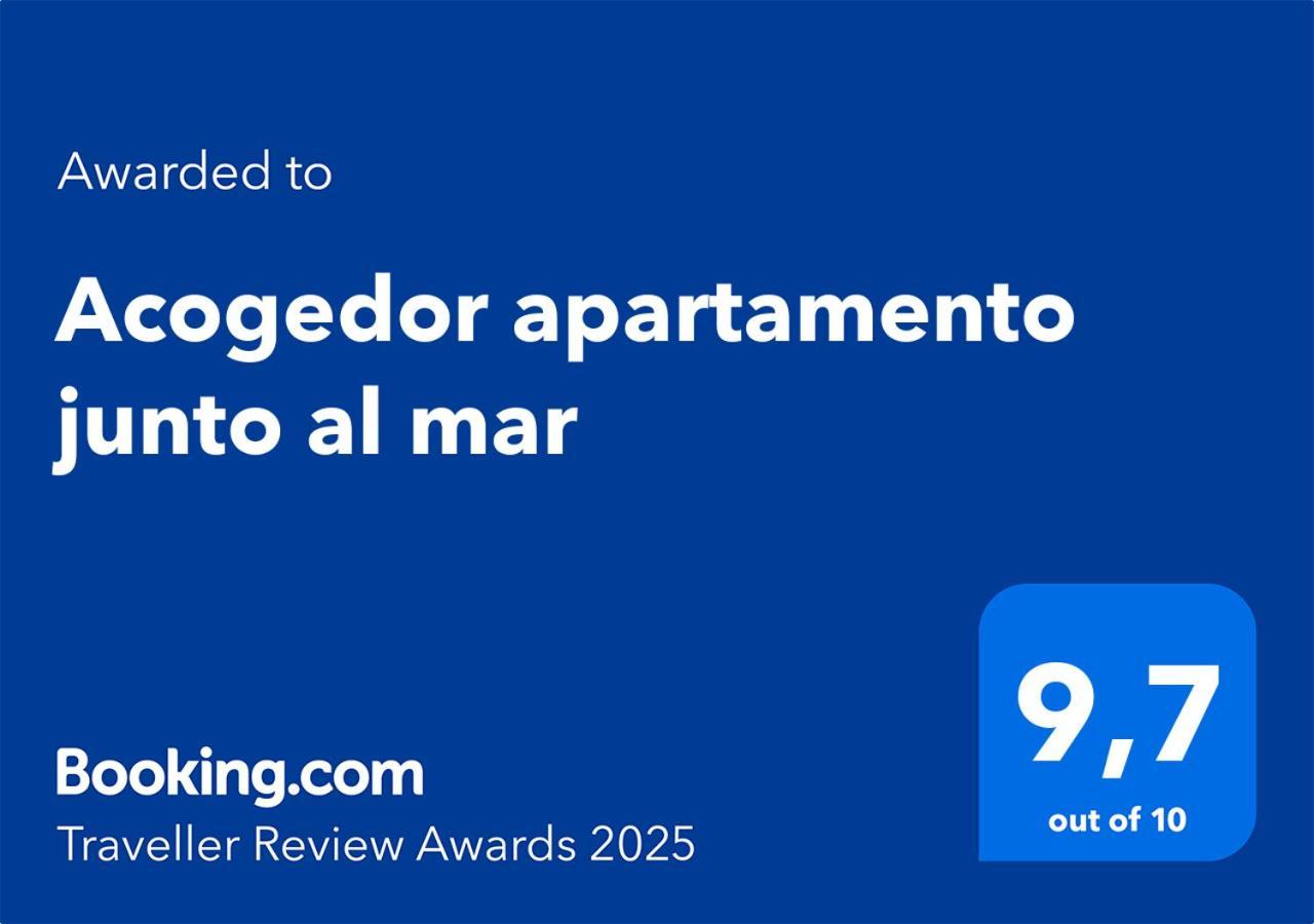 Acogedor Apartamento Junto Al Mar Oliva Esterno foto