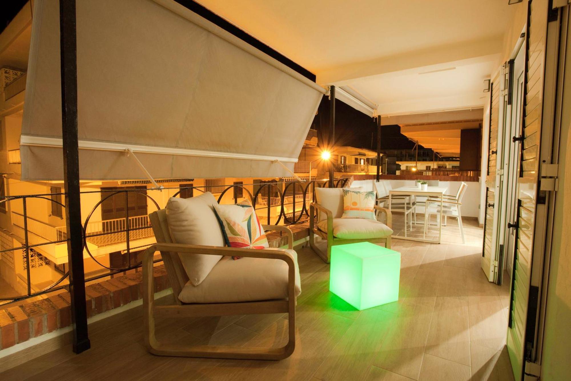 Acogedor Apartamento Junto Al Mar Oliva Esterno foto